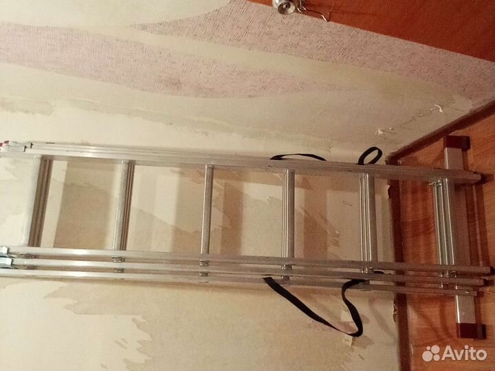 Лестница алюминиевая раздвижная 4м