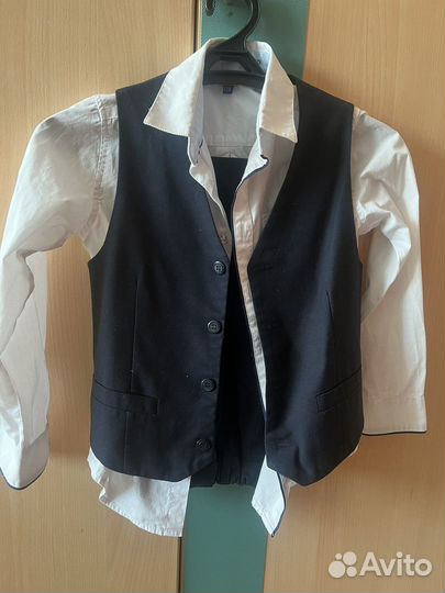 Школьная форма 134р синяя