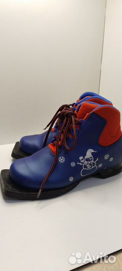 Лыжные ботинки, 34 размер