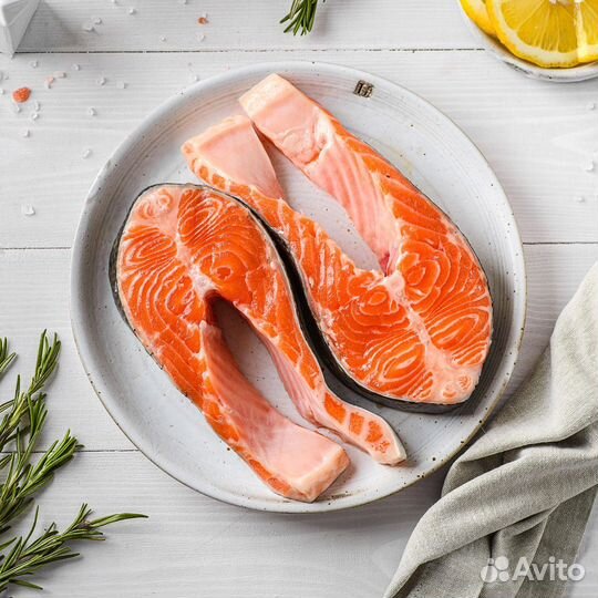 Красная рыба Нерка стейк