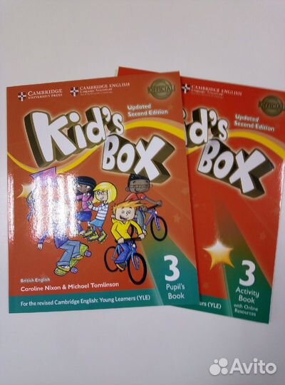 Kids Box 2 Ed Upd - 3 Новый. Оригинал. (c кодом)