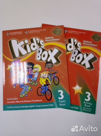 Kids Box 2 Ed Upd - 3 Новый. Оригинал. (c кодом)