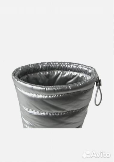 Дутики женские серебристые tendance 38 размер