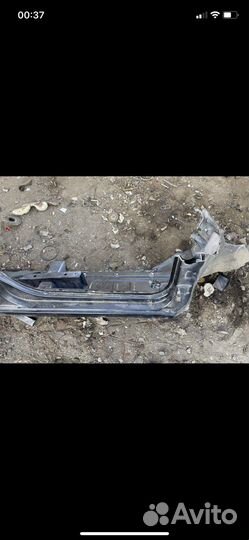 Пороги Лада гранта со стойками