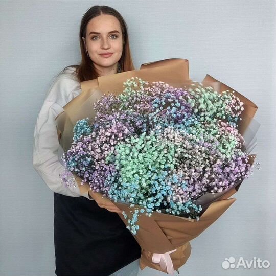 XXL Букет Гигант из гипсофилы