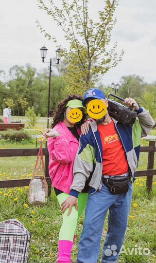 Костюм в стиле 90х