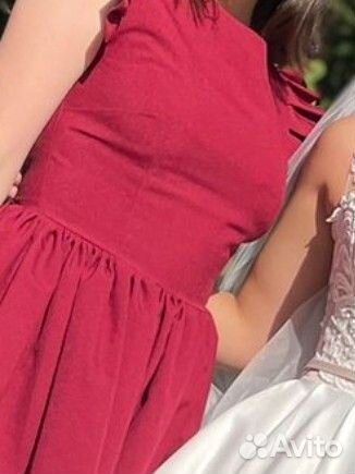 Вечернее платье бордо 44 размер