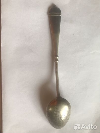 Серебряная чайная ложка 84 проба