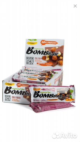 Батончики Bombbar