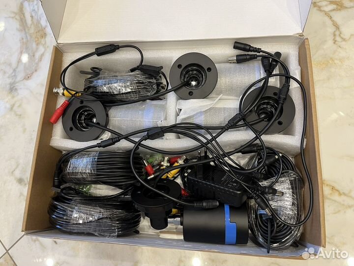 Камера видеонаблюдения уличный комплект