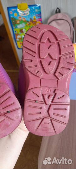 Зимние ботинки 24 размер