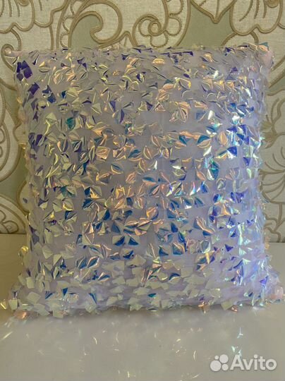 Новая подушка декоративная 40/40 см