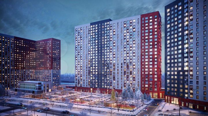 Квартира-студия, 22,8 м², 9/19 эт.