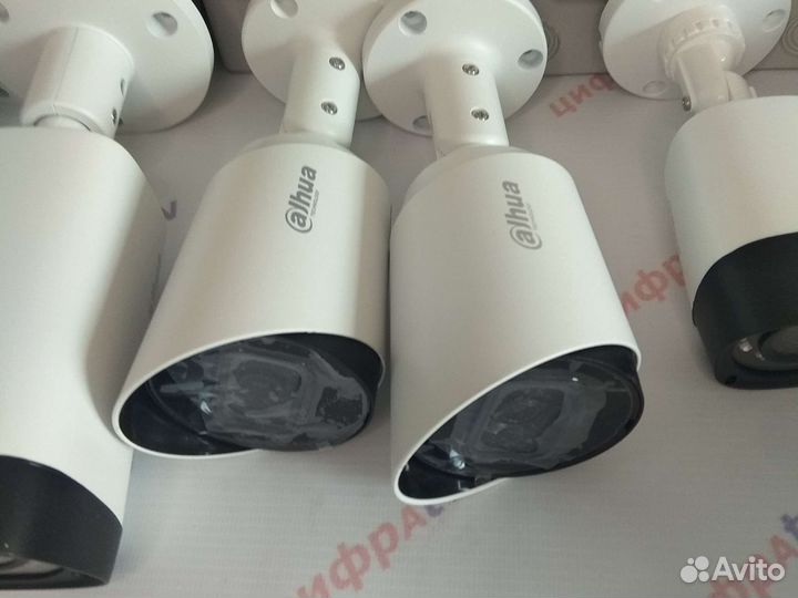 11 уличных Камер видеонаблюдения 4\1Мп Dahua