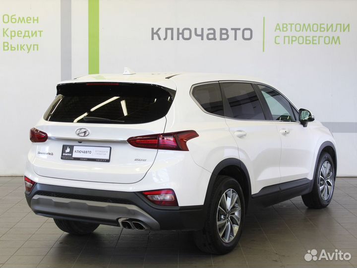 Hyundai Santa Fe 2.0 AT, 2019, 137 987 км