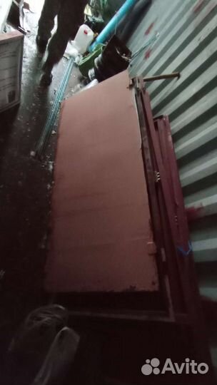 Металлическая дверь бу 208х84