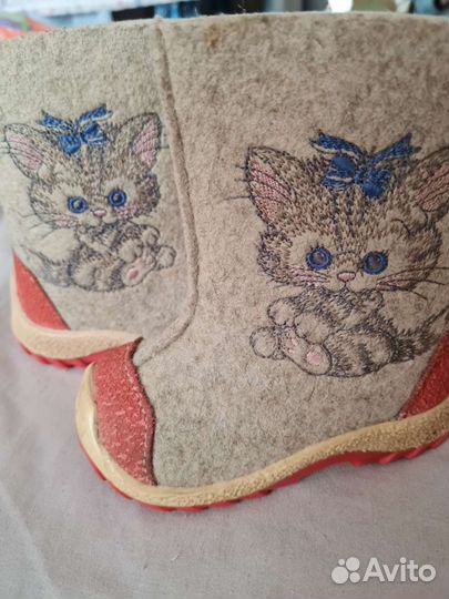 Ботинки зимние детские Котофей