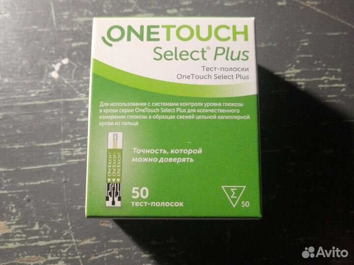 Тест полоски one touch select plus