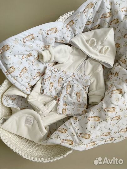 Комплект на выписку осень зима Evafoxy