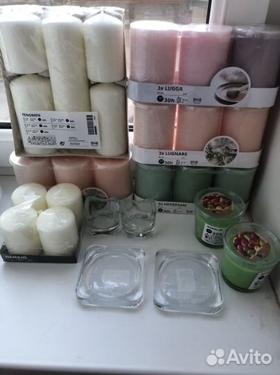 Свечи и подсвечники IKEA