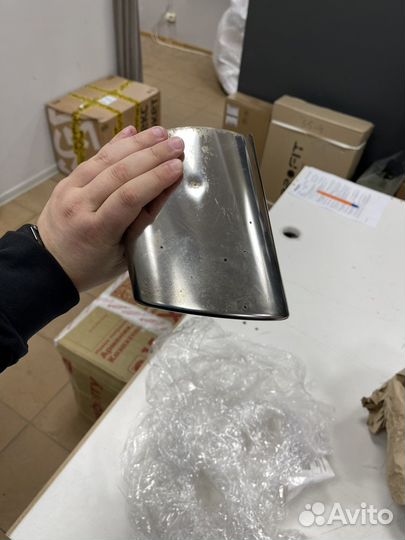 Насадка на глушитель Mercedes w204