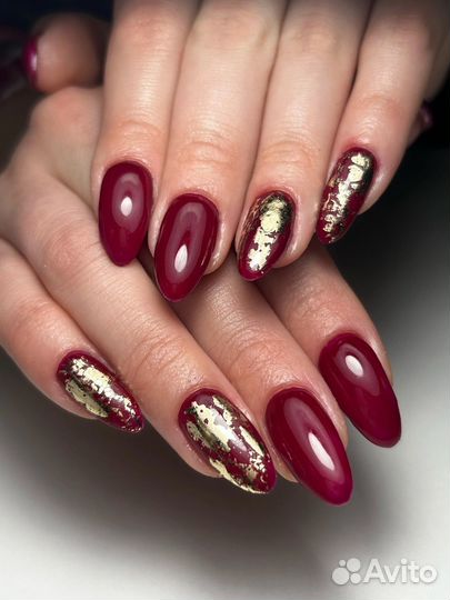 Маникюр + наращивание