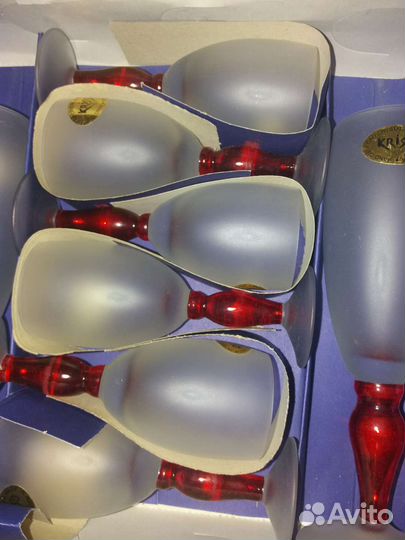 Фужеры новые Подарочный набор