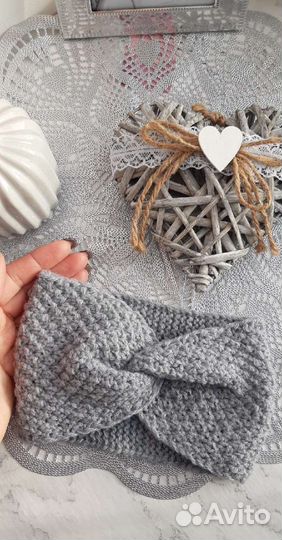 Повязка на голову для девочки