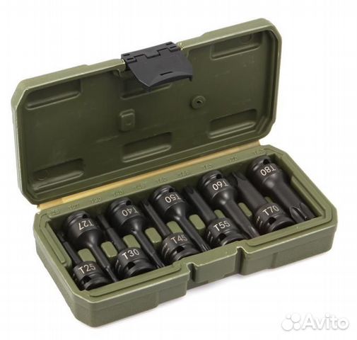 Набор бит- головок ударных torx