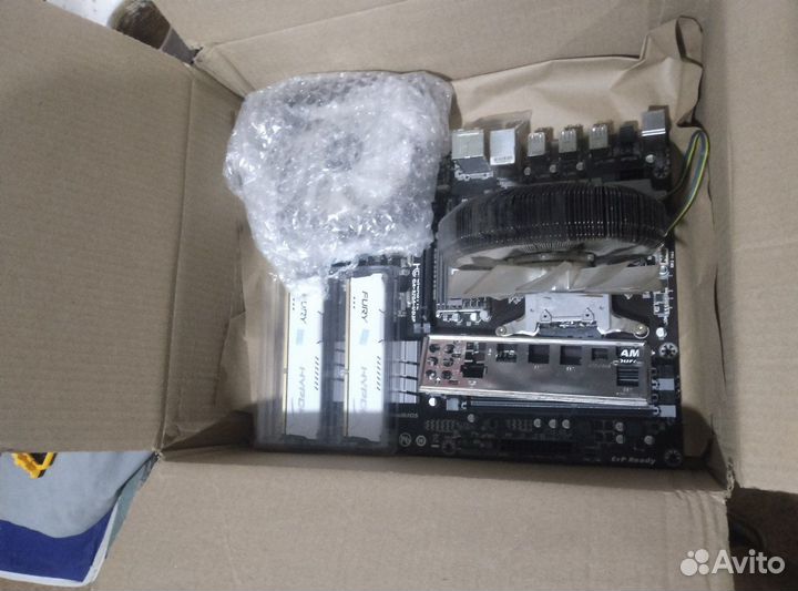 Комплект - Мать+Проц FX 8320e + 16 Gb ddr 3 Fury