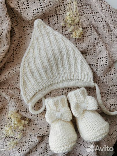 Шапочка Эльф, Чепчик и Пинетки