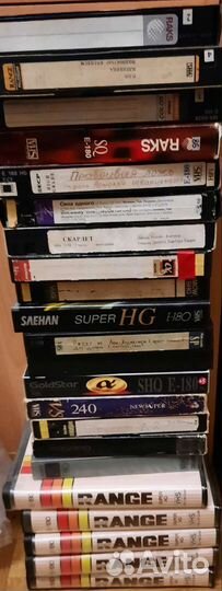 Видеокассеты vhs фильмы 100+ штук