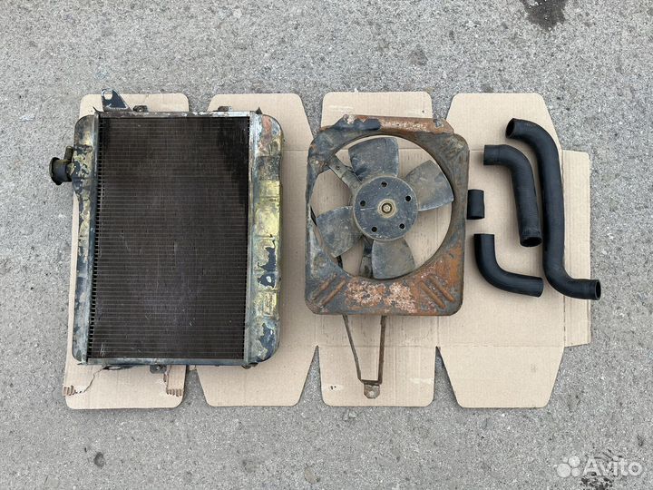 Радиатор медный ваз классика