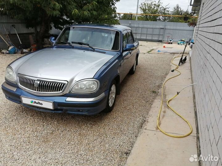 ГАЗ 31105 Волга 2.4 МТ, 2008, 300 000 км