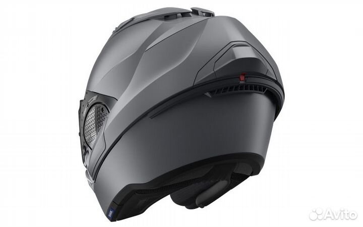 Shark мотошлем EVO-GT blank, цвет серый матовый