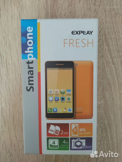 Explay Fresh, 4 ГБ