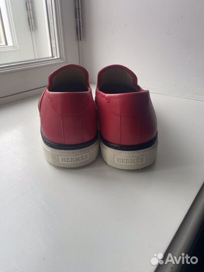 Слипоны Hermes Kick 39,5 оригинал