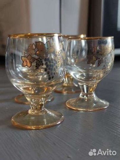 Винтажные рюмки СССР