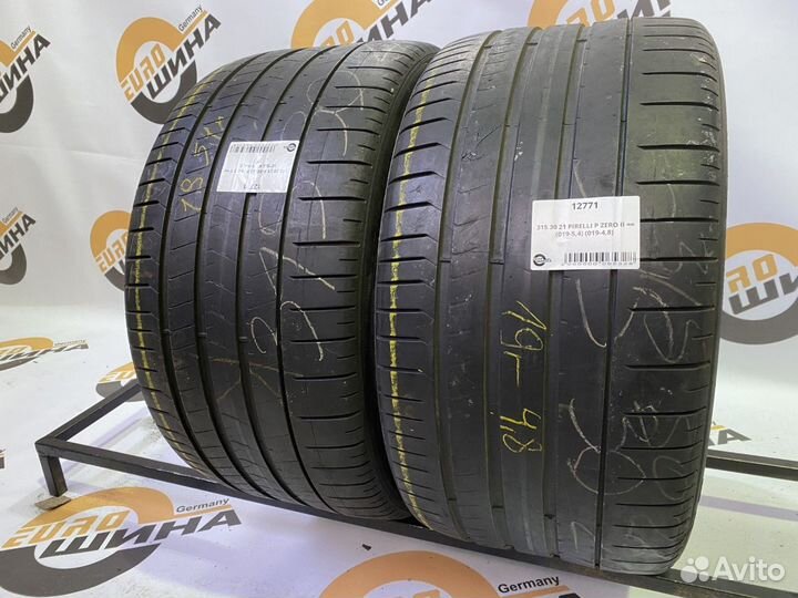 Pirelli P Zero II 315/30 R21