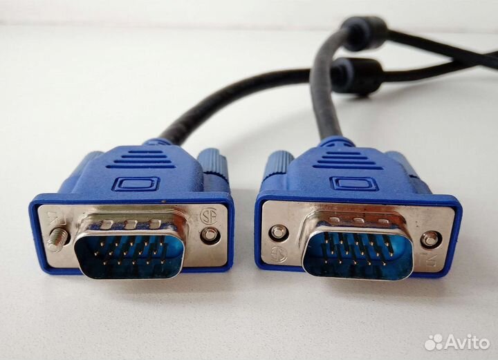 Кабель VGA - VGA 1,8 м плюс переходник