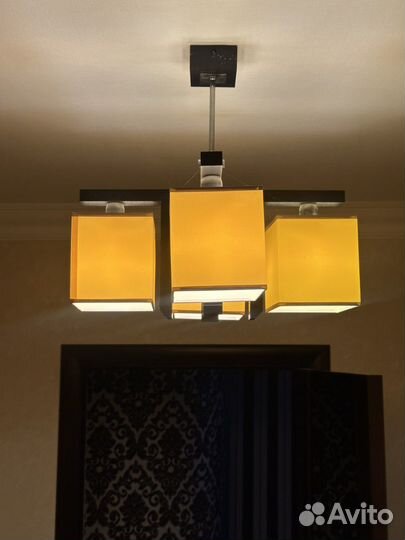 Люстра потолочная бу