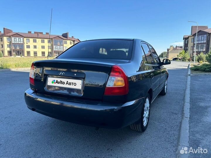 Hyundai Accent 1.5 AT, 2008, 218 000 км