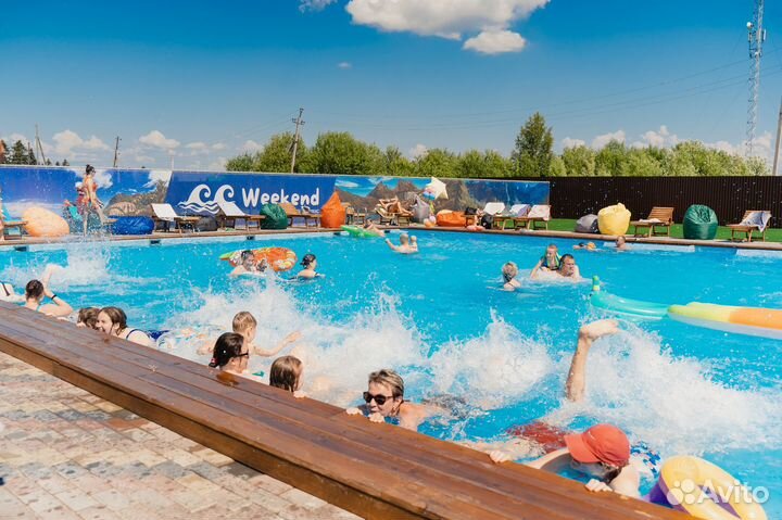 Аквапарк с теплым бассейном