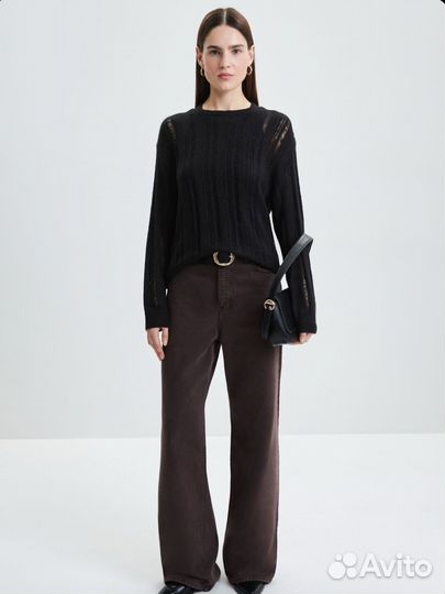 Джемпер паутинка шерсть zarina новая