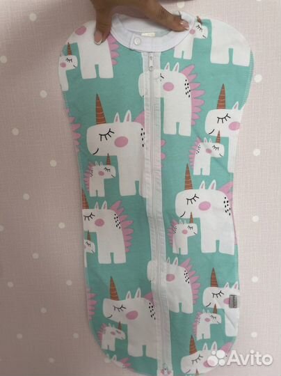 Пеленка кокон на молнии