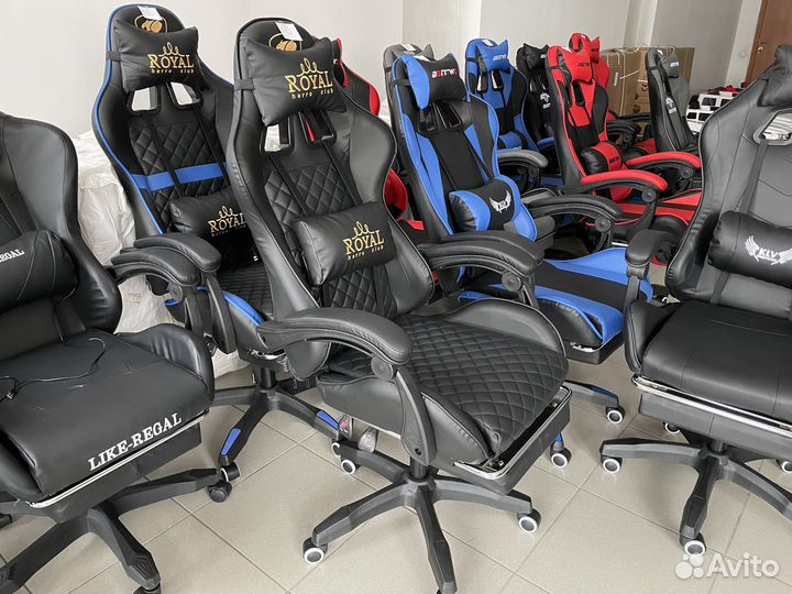 Игровое компьютерное кресло геймерское