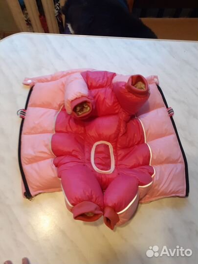 Комбинезон для маленькой собаки(зимний) дл. 32-34