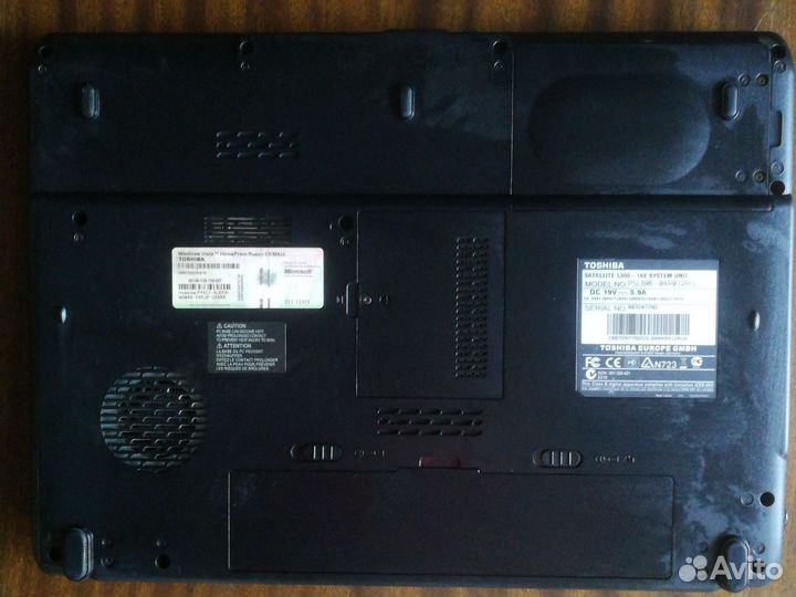 Ноутбук Toshiba satellite L-300-14x system unit