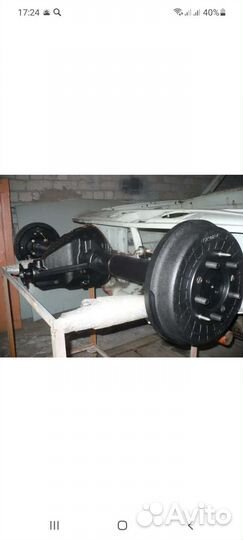 Задний мост газ 24 в сборе