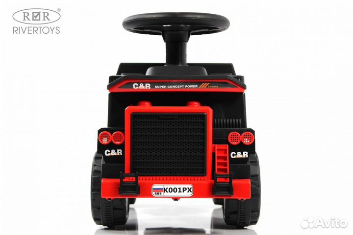 Самосвал толокар каталка для малышей новый красный